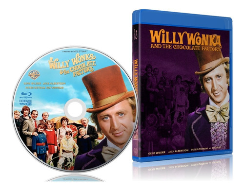 Willy Wonka Y La Fabrica De Chocolate (1971) - Bluray 