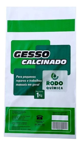 Gesso Cola Para Acabamento E Reparo 1kg- Rodoquímica