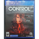 Control Ultimate Edition - Ps4