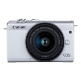  Canon Eos Kit M200 + Lente 15-45mm Is Stm Mirrorless Cor  Branco