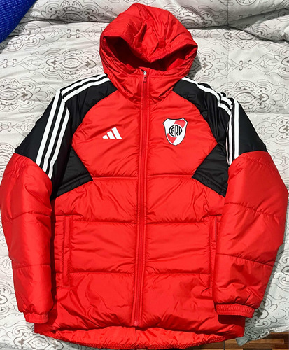 Campera adidas River Plate Invierno 2023/2024 Roja Talle M