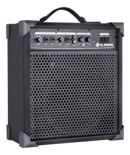 Caixa Amplificada Ll Lx 60 Cubo Guitarra Violão Mic Som Tv