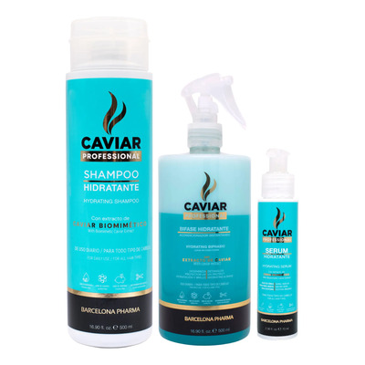 Trio Caviar Professional Tratamiento Hidratante Y Reparador | Meses sin interés