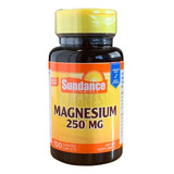 Suplemento En Capsulas Magnesio Sundance Magnesium X100 Sabor Sin Sabor