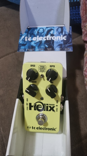 Pedal Tc Electronic Helix Phaser , Zerado , Com Caixa E Tag