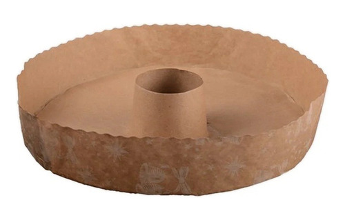 Molde De Papel Para Rosca 24 Cm Pack X 10 Un