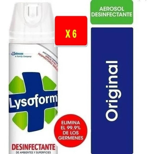 Lysoform X 6 Unidades