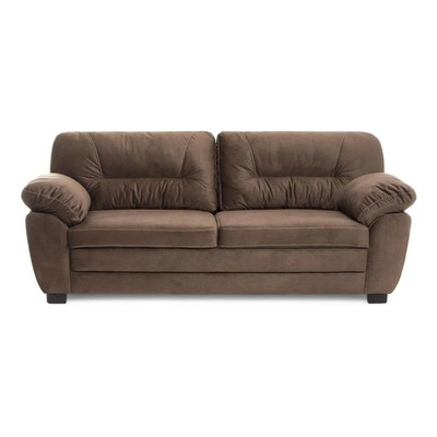 Sofá Montevideo Contemporáneo 1 Pieza Color Café | MercadoLibre