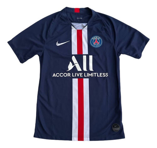 Camiseta De Psg, Marca Nike, Año 2019, Talla S