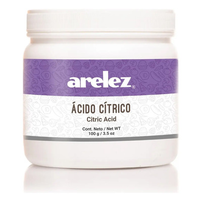 Ácido Cítrico 100 Gramos Arelez | Meses sin interés