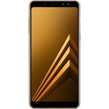 Samsung Galaxy A8+ 64gb Dourado  Muito Bom - Celular Usado