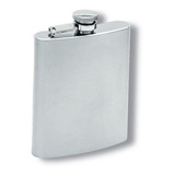 Petaca De Acero Inox Tapa A Rosca 7oz En Caja Whisky Fye