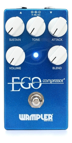 Pedal De Efeito Wampler Ego Compressor  Azul