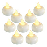 Paquete De 24 Velas Flotantes Impermeables Sin Llama, Velas 