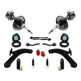 Kit Amortiguadores Horquillas Bases Gomas Sentra B16 07-12