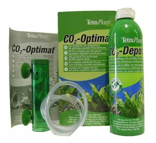 Kit Completo Plantados Co2 + Difusor Optimat Tetra Acuario