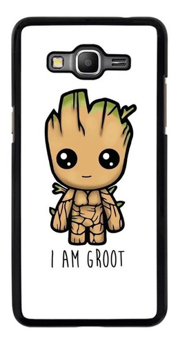 Funda Protector Para Samsung Galaxy I Am Groot Marvel