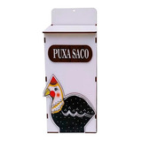 Puxa Saco Com Dispenser Decorar Cozinha - Galinha-dangola