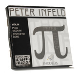 Cordas P/ Violino Thomastik Peter Infeld Pi101 (mi Cromo) 