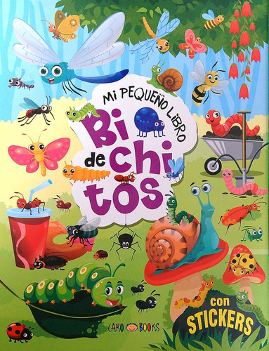 Mi Pequeño Libro De Bichitos - Con Stickers, De No Aplica. Editorial Artemisa, Tapa Blanda En Español, 2023
