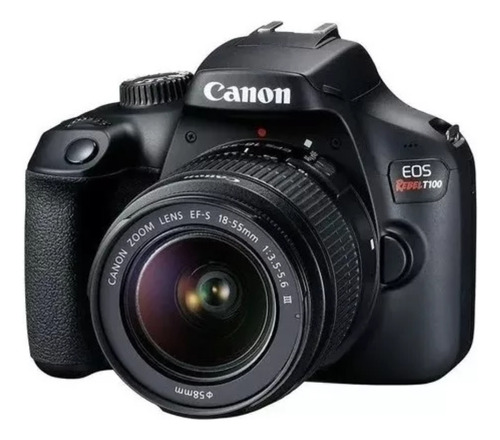 Canon Eos Rebel Kit T100  Wifi + Lent 18-55mm + Bolso Canon