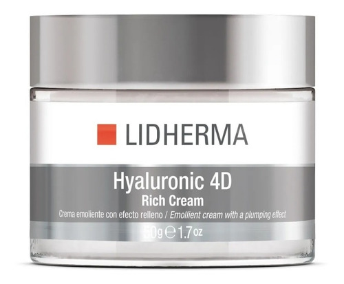 Lidherma Hyaluronic 4d Rich Cream Acido Hialuronico 