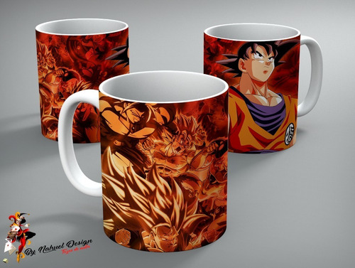 Taza De Ceramica Dragon Ball Goku 04