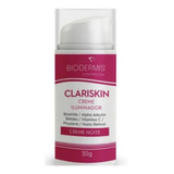 1 Clareador Facial 30g Biodermis Trata Melasma - Clariskin