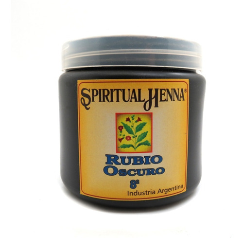 Henna X 500 Gr - Spiritual Henna (8.2 - Rubio Oscuro)