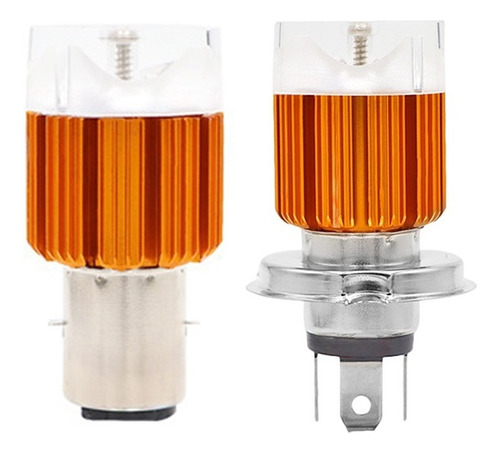 H4 Ba20d Foco Led Faro Universal Para Motocicleta