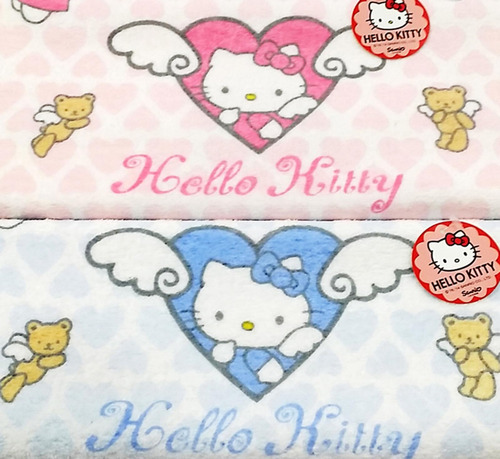 Agua De Cebado Juego De Toallas Hello Kitty 2 Piezas 31.5x15