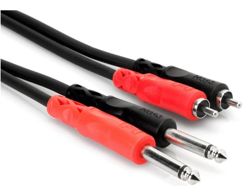 Hosa Cpr-202 Dual 1/4  Ts - Rca 2 Metros