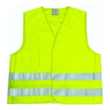 Chaleco Reflectivo Reglamentario Fluo Moto Amarillo Servus