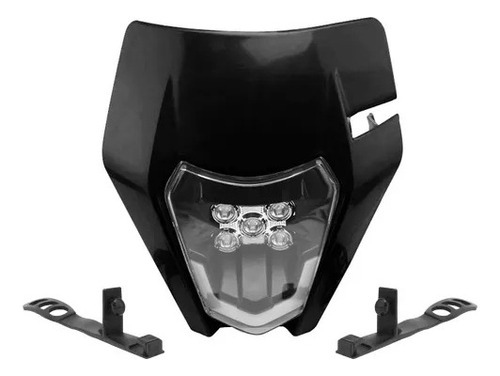 Luz Led Para Correr Ktm Universal Motocross Faro 5 Faros .