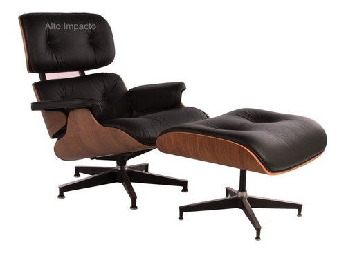 Sillón Poltrona Relax Eames Lounge Chair Miller Ottoman