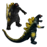 Godzilla De Borracha Brinquedo Dinossauro Monstro Som Boneco