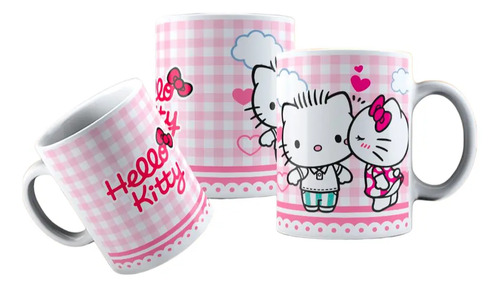 Tazas Para Cafe O Te Diseños Hello Kitty De 325ml, 11oz