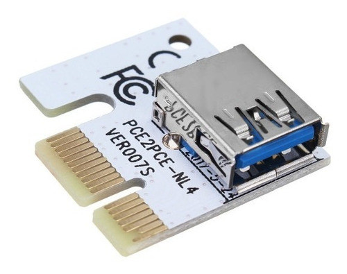 Tarjeta Vertical Riser Usb 3.0 1-16x Pci-e Pci Miner