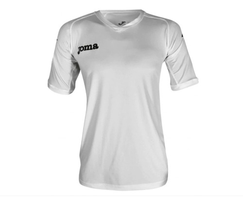Camiseta Sudadera Joma Hombre Blanca Lisa Deportiva Salas