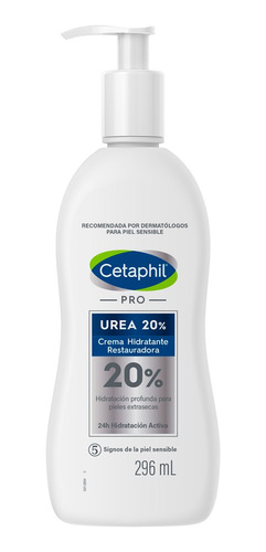 Crema Hidratante Corporal Cetaphil Pro Urea 20% 296 Ml.