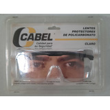 Lentes Protectores Policarbonato Cabel Claro