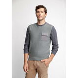 Sweater Hombre Wisconsin Gris Fw 2023 Ferouch