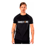 Polera Manga Corta Hombre Free Fire