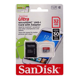 Cartao Memoria Sd 32gb Classe 10 Ultra Sandisk