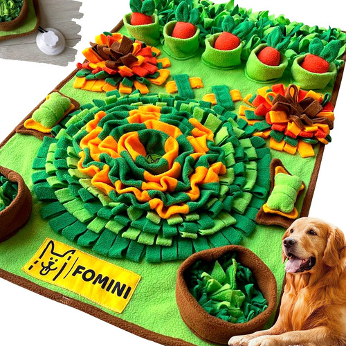 Mascota Snuffle Mat Perros 33,5 «x 19,7» Puzzles Perr...