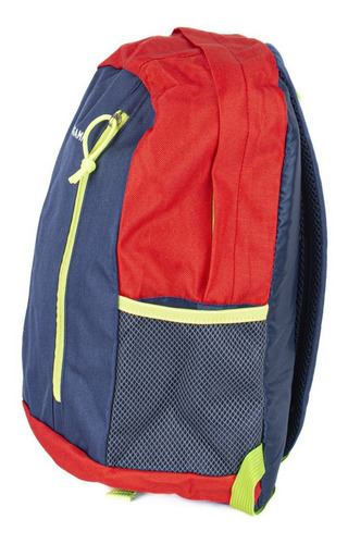 Mochila Urbana Deportiva Origami 15 Litros Hombre Mujer Niño Viaje Low Cost Color Azul, Rojo Y Amarillo