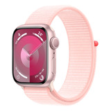 Apple Watch Series 9 41mm Aluminio Rosa Sport Loop Rosa