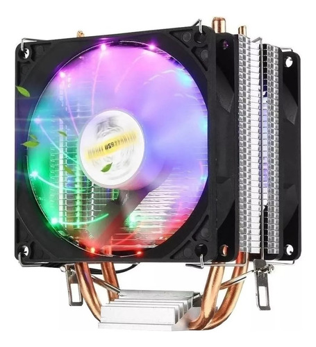 Cooler Cpu Led Ryzen Intel 775 1150 1151 1155  Am3+ Am4 T20