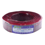 Cable Paralelo Rojo-negro Parlante 2x0.75mm 100mts + Envío