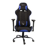 Silla Gamer Stylos Xz25 Soporte Lumbar Tela Azul Xzsxz25 /vc